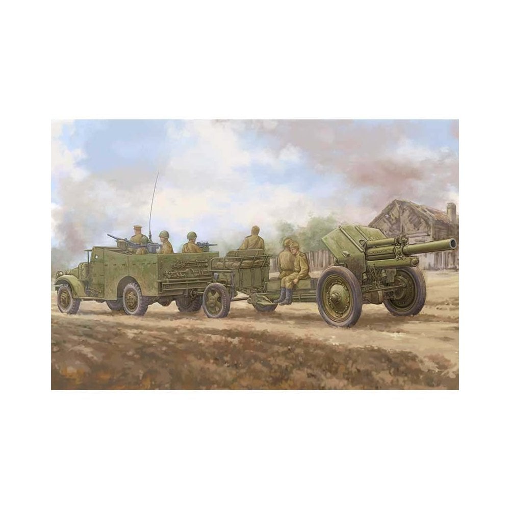 1/35 M3a1 Late tow 122mm Howitzer M-30 Hobbyboss 84537 1/35 M3a1 Late tow 122mm Howitzer M-30 Hobbyboss 84537