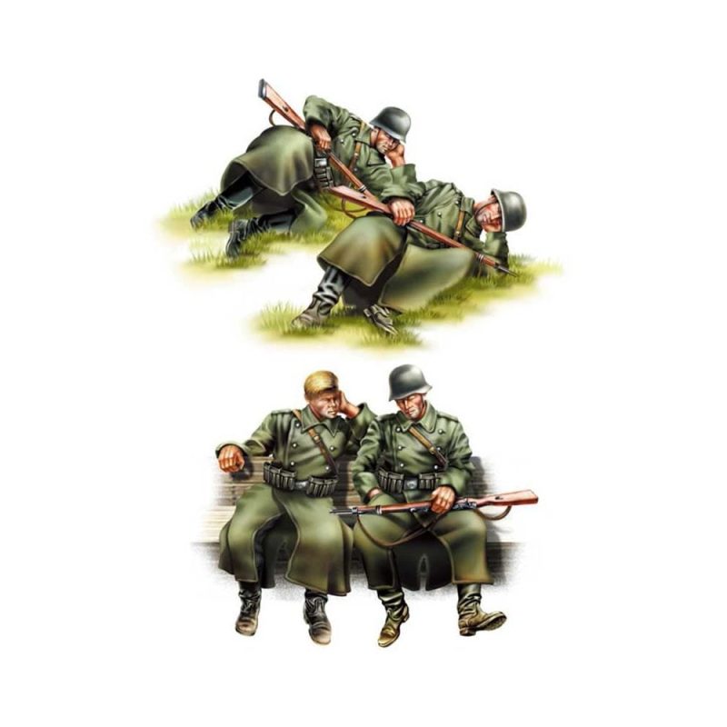 1/35 German Infantry - Taking a Rest Hobbyboss 84420 1/35 German Infantry - Taking a Rest Hobbyboss 84420