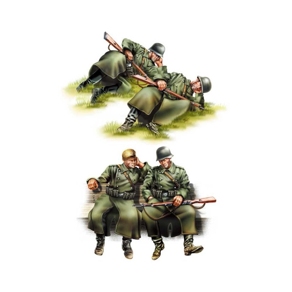 1/35 German Infantry - Taking a Rest Hobbyboss 84420 1/35 German Infantry - Taking a Rest Hobbyboss 84420