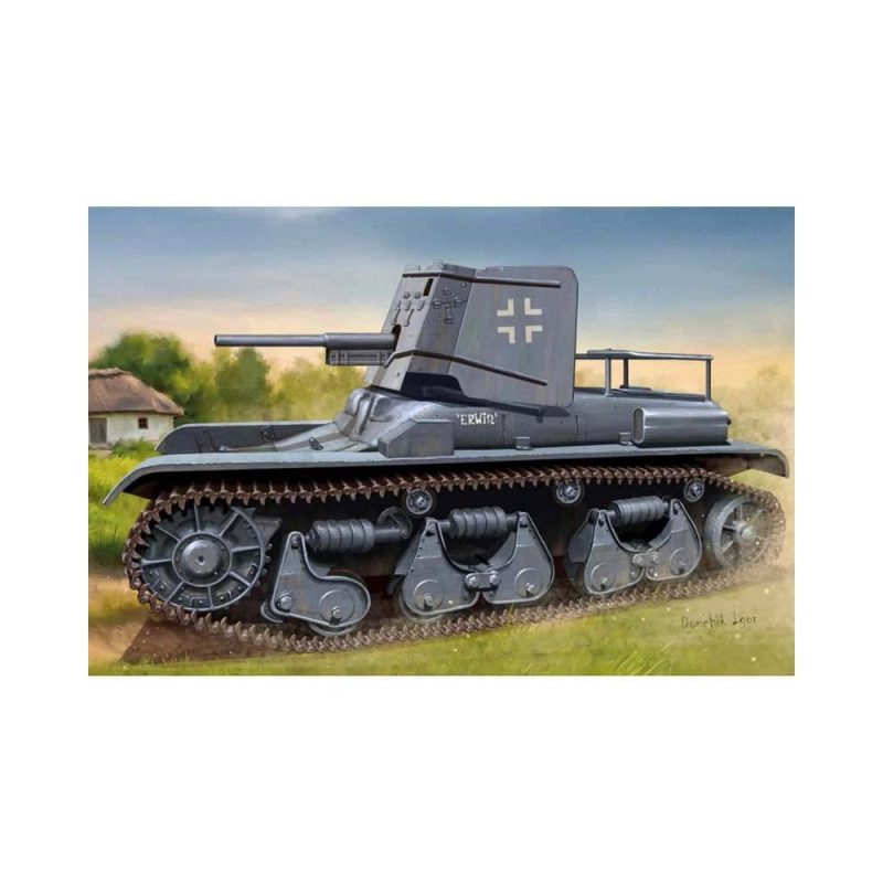 1/35 German 3.7cm Pak 35/36 auf PZ Kpfw 35R(f) Hobbyboss 83895