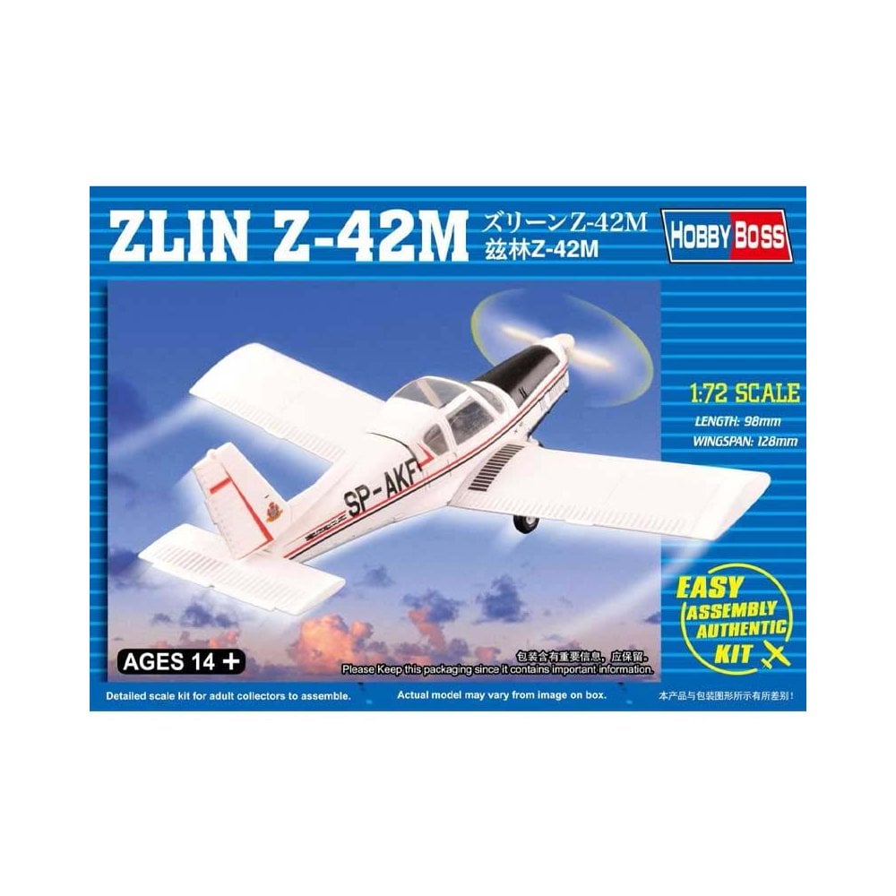 1/72 ZLIN Z-42M Hobbyboss 80299 1/72 ZLIN Z-42M Hobbyboss 80299