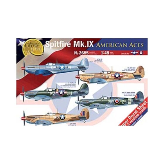 Italeri Supermarine Spitfire MKIX American Aces (1/48) 2685 Italeri Supermarine Spitfire MKIX American Aces (1/48) 2685