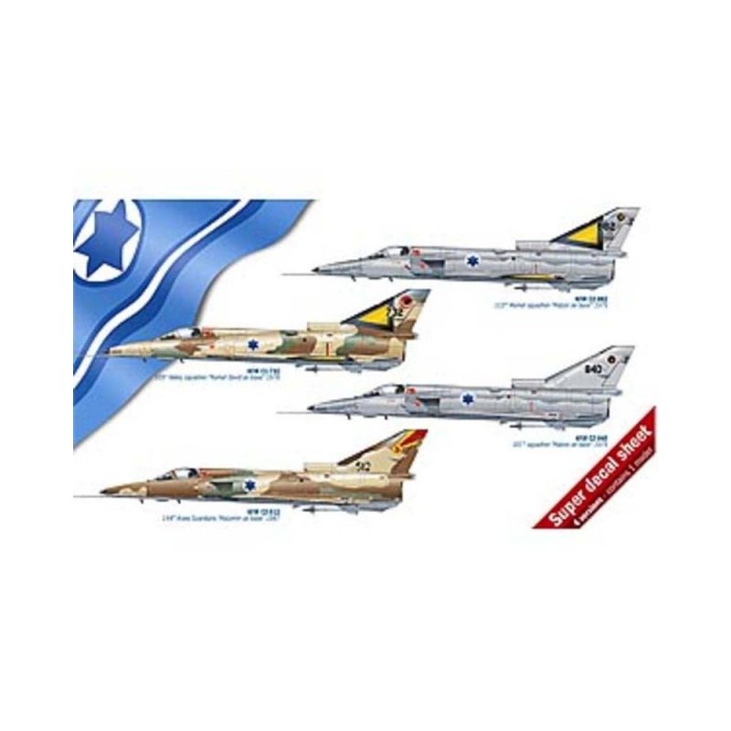 Italeri Israeli KFIR C1/C2 Jet Fighter Kit (1/48) 2688-C