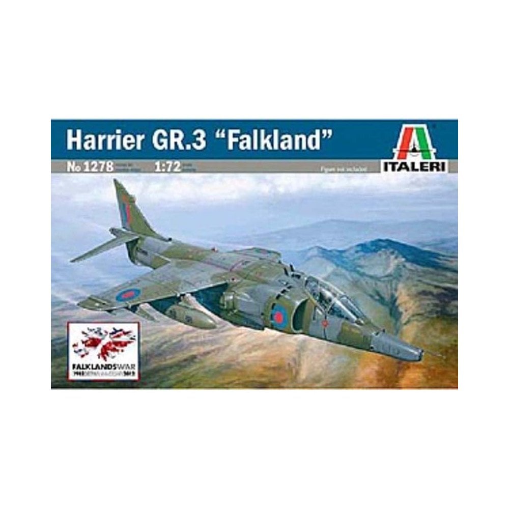 Italeri Harrier GR.3 Falkland (1/72) 1278 Italeri Harrier GR.3 Falkland (1/72) 1278