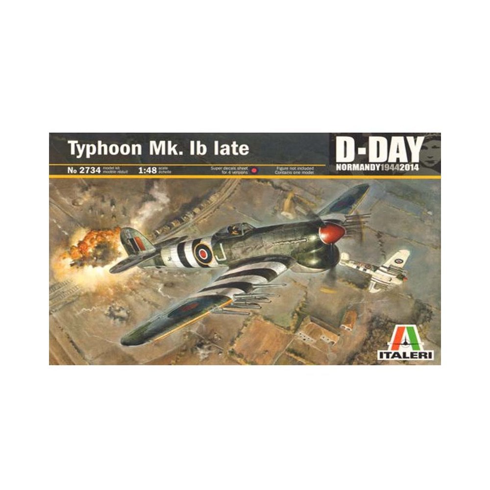 Italeri RAF Hawker Typhoon MKIb Late (1/48) 2734 Italeri RAF Hawker Typhoon MKIb Late (1/48) 2734