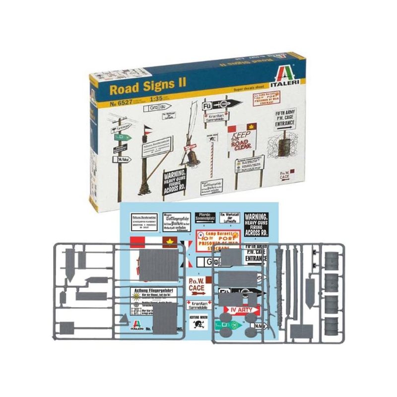 Italeri WWII Road Signs (1/35) 6527 Italeri WWII Road Signs (1/35) 6527