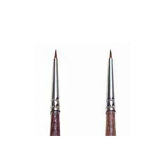 Italeri No. 5/0 Synthetic Round Brush Brown Tip A51282 Italeri No. 5/0 Synthetic Round Brush Brown Tip A51282