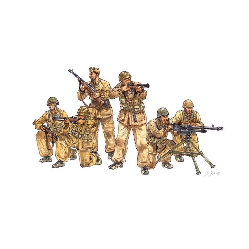 Italeri Italian Paratroopers Combat Group (1/35) 6492