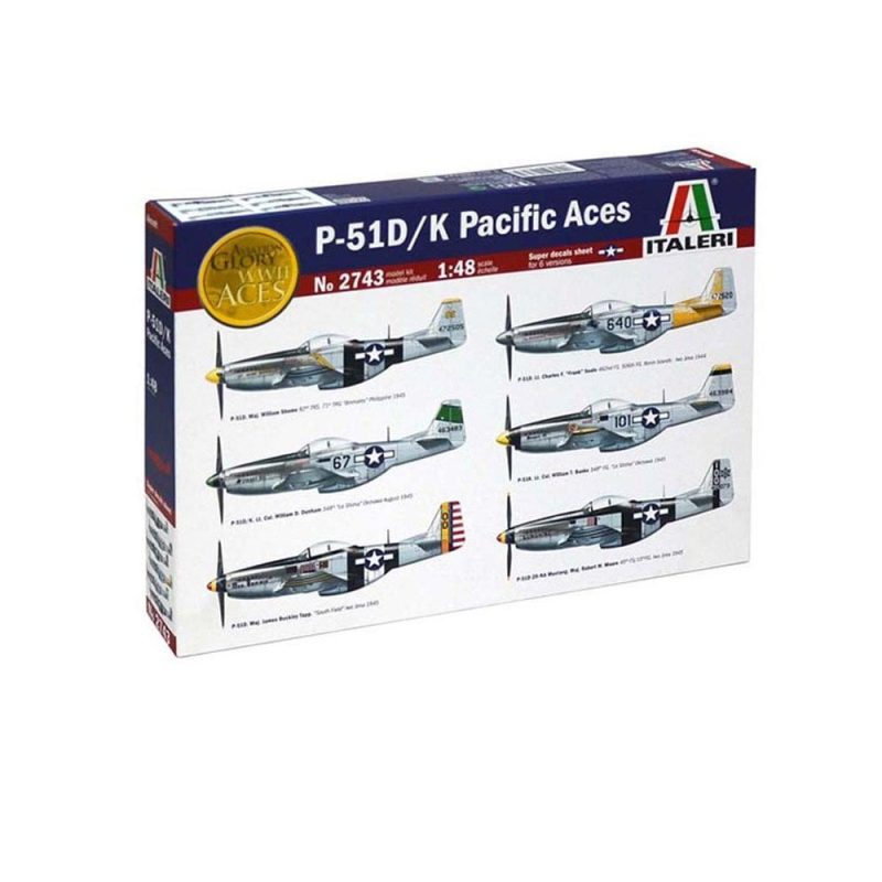 Italeri P-51 D/K Pacific Aces (1/48) 2743