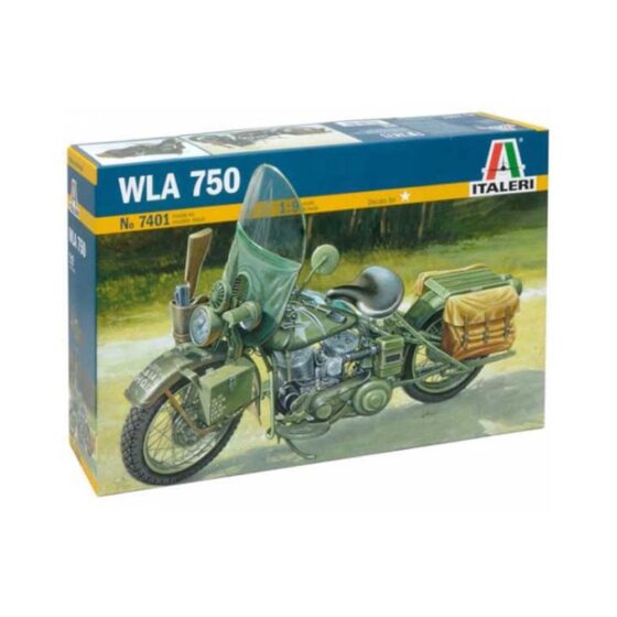 Italeri WWII US Army Harley Davidson WLA 750 (1/9) 7401 Italeri WWII US Army Harley Davidson WLA 750 (1/9) 7401