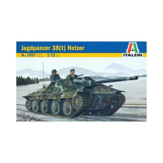 Italeri German Jagdpanzer 38(t) Hetzer (1/72) 7057 Italeri German Jagdpanzer 38(t) Hetzer (1/72) 7057