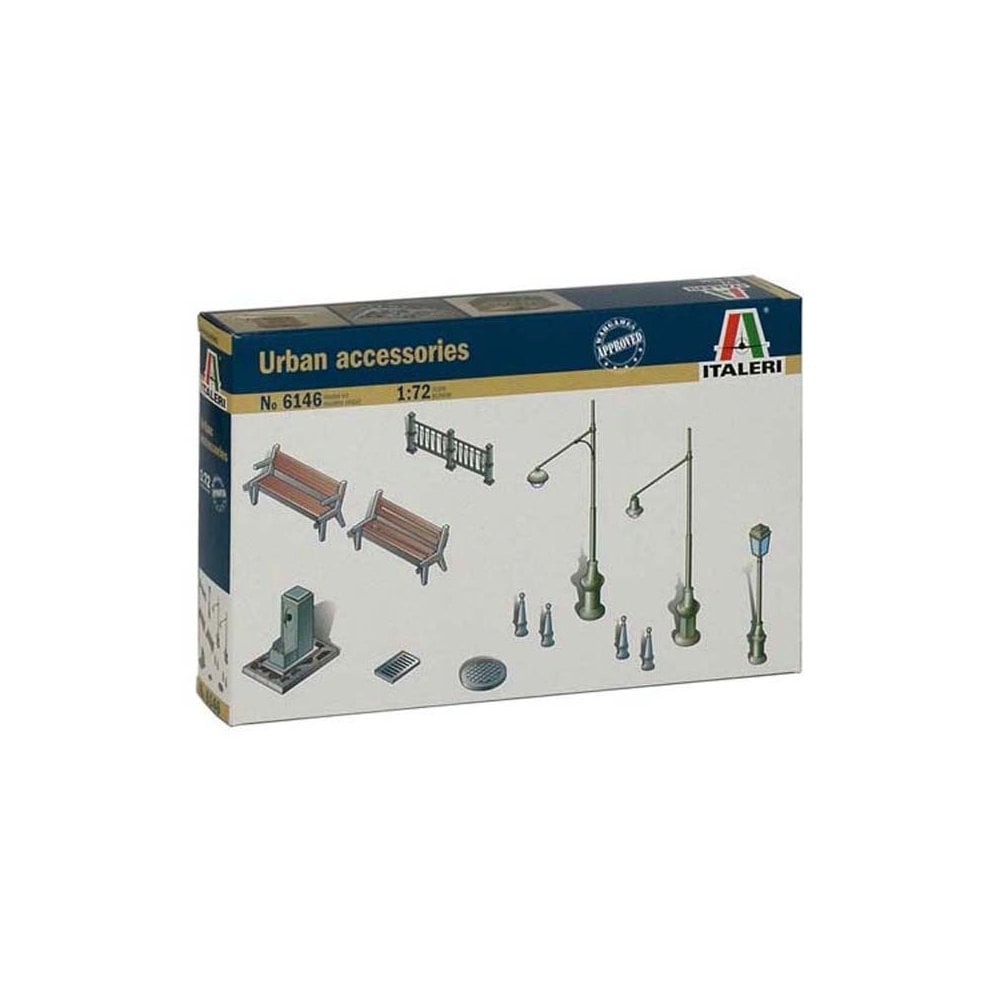 Italeri Urban Accessories (1/72) 6146 Italeri Urban Accessories (1/72) 6146