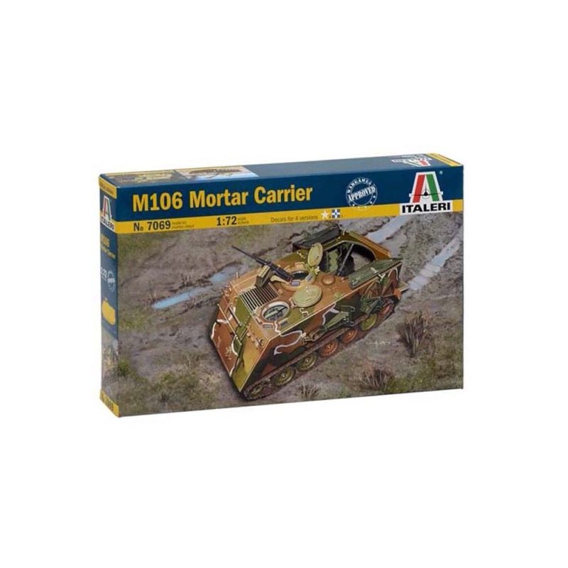 Italeri M106 Mortar Carrier (1/72) 7069 Italeri M106 Mortar Carrier (1/72) 7069
