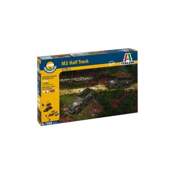 Italeri M3 Half Track Fast Assembly (1/72) 7509 Italeri M3 Half Track Fast Assembly (1/72) 7509