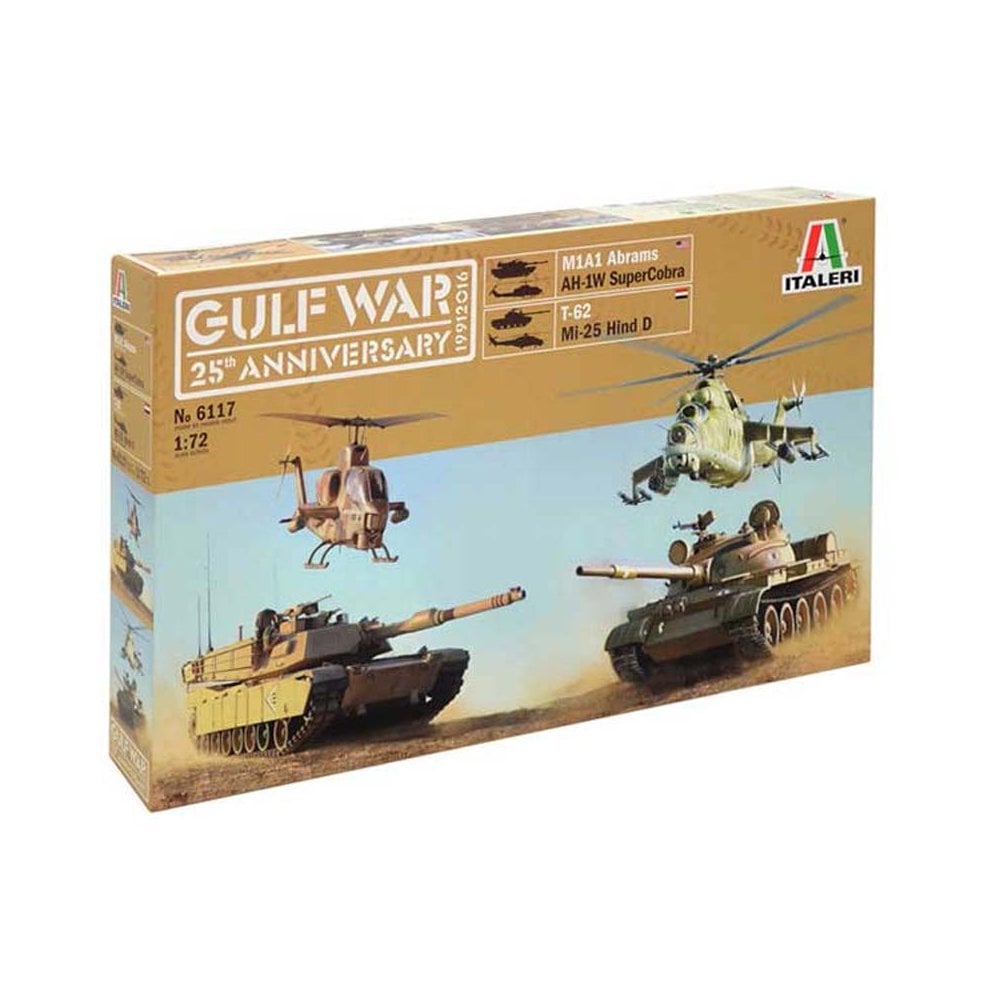 Italeri Gulf War 25th Anniversary Battle Set (1/72) 6117 Italeri Gulf War 25th Anniversary Battle Set (1/72) 6117
