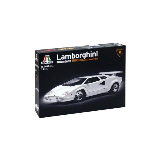 Italeri Lamborghini Countach 5000 Quattrovalvole (1/24) 3683 Italeri Lamborghini Countach 5000 Quattrovalvole (1/24) 3683