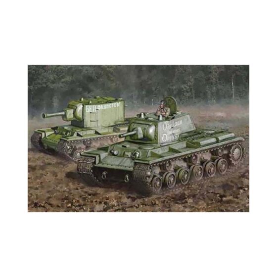 Italeri (28mm) World Of Tanks Soviet KV1/KV2 (1/56) W15763 Italeri (28mm) World Of Tanks Soviet KV1/KV2 (1/56) W15763