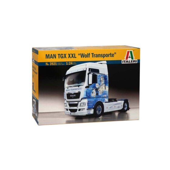 Italeri MAN TGX XXL Wolf Transporte (1/24) 3921 Italeri MAN TGX XXL Wolf Transporte (1/24) 3921