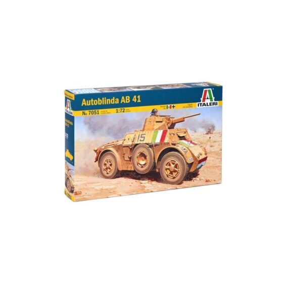 Italeri Autoblinda AB 41 (1/72) 7051 Italeri Autoblinda AB 41 (1/72) 7051
