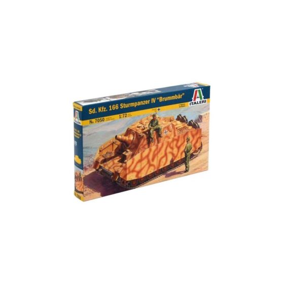 Italeri SD.KFZ.166 Sturmpanzer IV Brummbar (1/72) 7050 Italeri SD.KFZ.166 Sturmpanzer IV Brummbar (1/72) 7050
