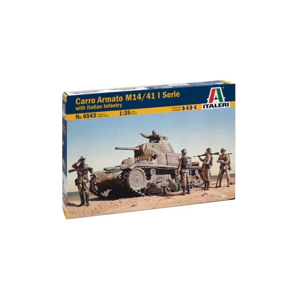 Italeri M13/40 With Bersaglieri (1/35) 6543 Italeri M13/40 With Bersaglieri (1/35) 6543