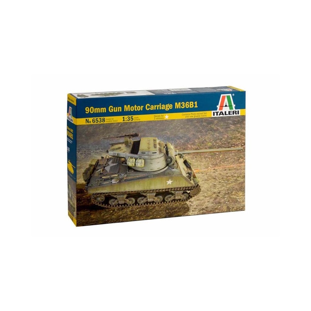 Italeri 90mm Gun Motor Carriage M36B1 (1/35) 6538 Italeri 90mm Gun Motor Carriage M36B1 (1/35) 6538