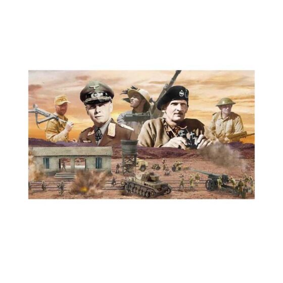 Italeri El Alamein Battle At Rail Station (1/72) 6181 Italeri El Alamein Battle At Rail Station (1/72) 6181