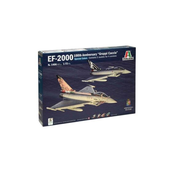 Italeri EF-2000 100th Ann Gruppi Caccia Special Color (1/72) 1406 Italeri EF-2000 100th Ann Gruppi Caccia Special Color (1/72) 1406