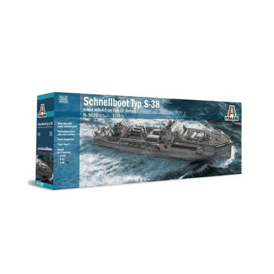Italeri Schnellboot Type S-38 (1/35) 5620 Italeri Schnellboot Type S-38 (1/35) 5620