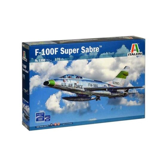 Italeri F-100F Super Sabre (1/72) 1398 Italeri F-100F Super Sabre (1/72) 1398