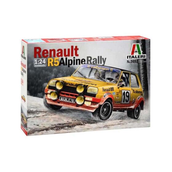Italeri Renault R5 Alpine Rally Car (1/24) 3652 Italeri Renault R5 Alpine Rally Car (1/24) 3652