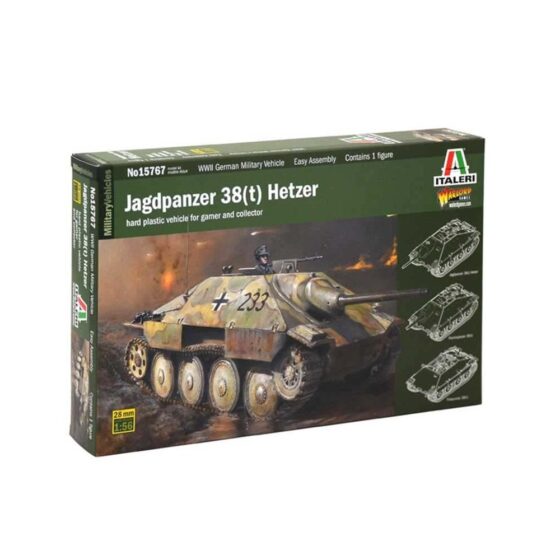 Italeri Jagdpanzer 38 (T) Hetzer (1/56) W15767 Italeri Jagdpanzer 38 (T) Hetzer (1/56) W15767