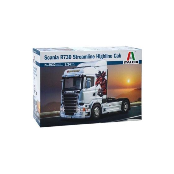 Italeri Scania R730 Streamline Highline Cab (1/24) 3932 *Damaged Box* Italeri Scania R730 Streamline Highline Cab (1/24) 3932 *Damaged Box*