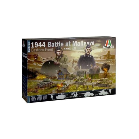 Italeri 1944 Battle At Malinava - Battle Set (1/72) 6182 Italeri 1944 Battle At Malinava - Battle Set (1/72) 6182