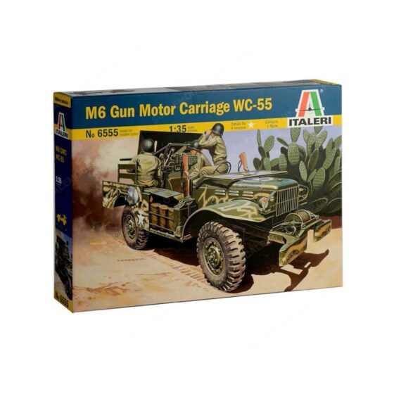 Italeri M6 Dodge Anti Tank (1/35) 6555 Italeri M6 Dodge Anti Tank (1/35) 6555