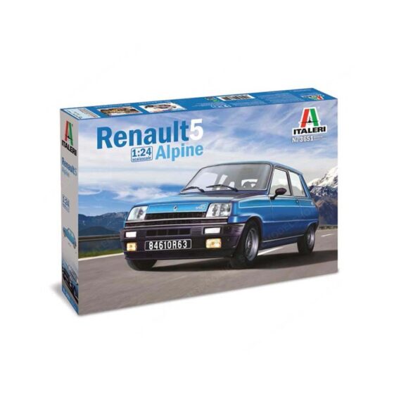 Italeri Renault 5 Alpine (1/24) 3651 Italeri Renault 5 Alpine (1/24) 3651