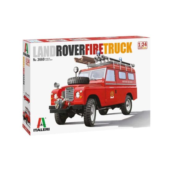 Italeri Land Rover Fire Truck (1/24) 3660 Italeri Land Rover Fire Truck (1/24) 3660