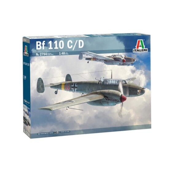 Italeri Messerschmitt Bf-110 C/D (1/48) 2794 Italeri Messerschmitt Bf-110 C/D (1/48) 2794