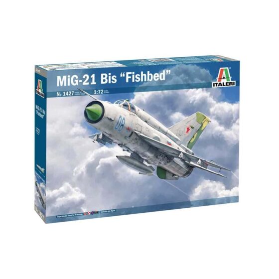Italeri Mig-21 Bis Fishbed (1/72) 1427 Italeri Mig-21 Bis Fishbed (1/72) 1427