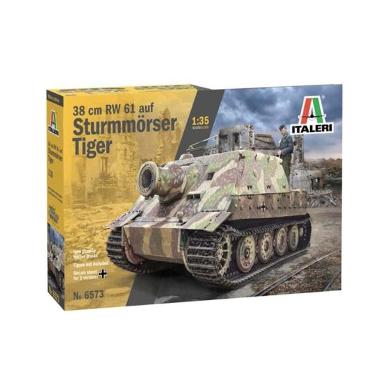Italeri 38cm RW61 Aus Sturmmorser Tiger (1/35) 6573 Italeri 38cm RW61 Aus Sturmmorser Tiger (1/35) 6573