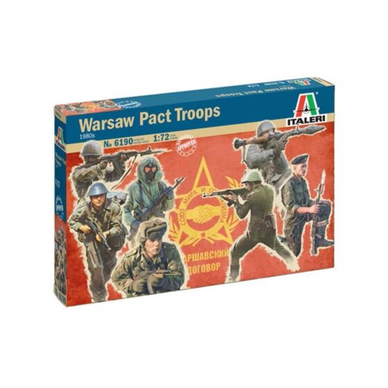 Italeri Warsaw Pact Troops (1980'S) (1/72) 6190 Italeri Warsaw Pact Troops (1980'S) (1/72) 6190