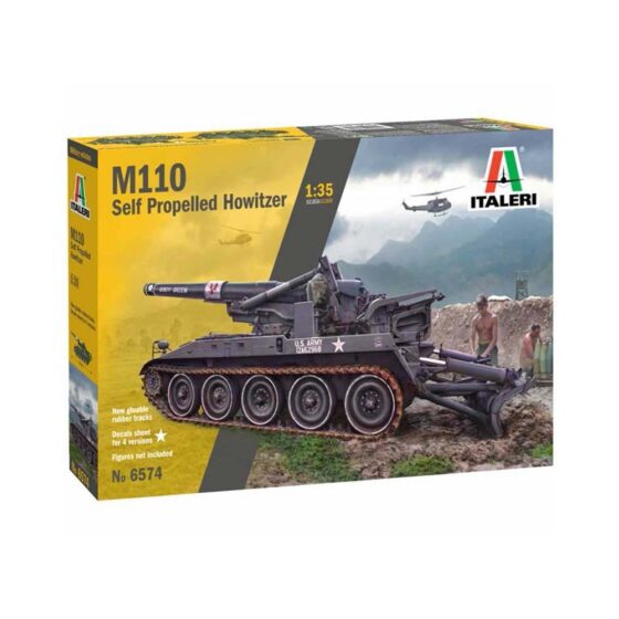 Italeri M110 Self-Propelled Howitzer (1/35) 6574 Italeri M110 Self-Propelled Howitzer (1/35) 6574