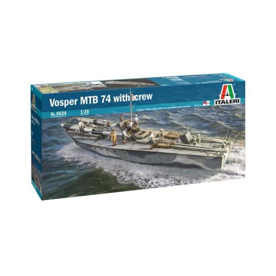 Italeri Vosper MTB 74 with Crew (1/35) 5624 Italeri Vosper MTB 74 with Crew (1/35) 5624