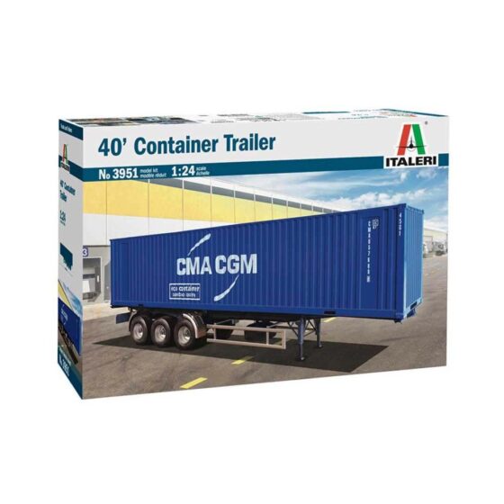 Italeri Container Trailer (1/24) 3951 Italeri Container Trailer (1/24) 3951