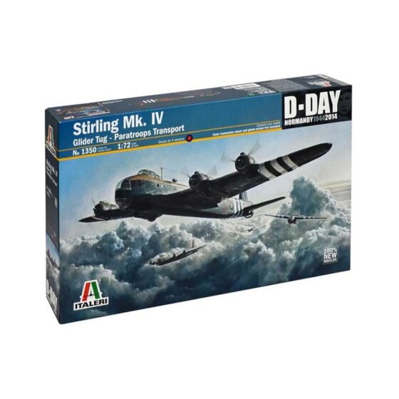 Italeri Stirling Mkiv Glidertug D Day (1/72) 1350 Italeri Stirling Mkiv Glidertug D Day (1/72) 1350