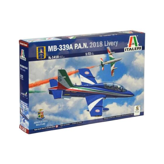 Italeri Mb 339 P.A.N 2018 Livery (1/72) 1418 Italeri Mb 339 P.A.N 2018 Livery (1/72) 1418