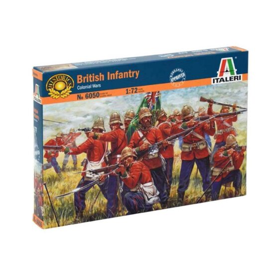 Italeri Zulu War-Brit Infantry (1/72) 6050 Italeri Zulu War-Brit Infantry (1/72) 6050