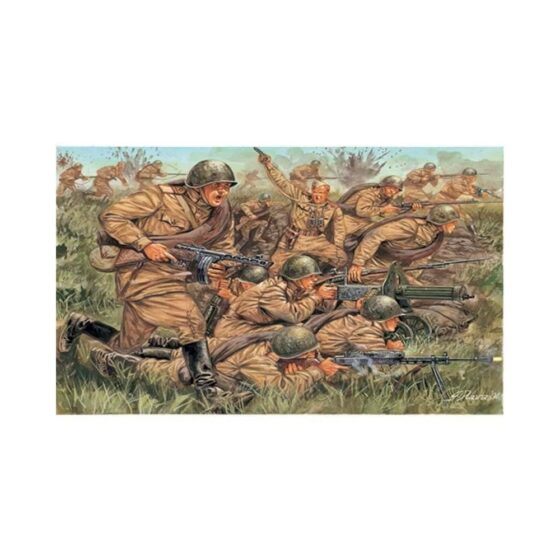 Italeri WWII Russian Infantry (1/72) 6057 Italeri WWII Russian Infantry (1/72) 6057