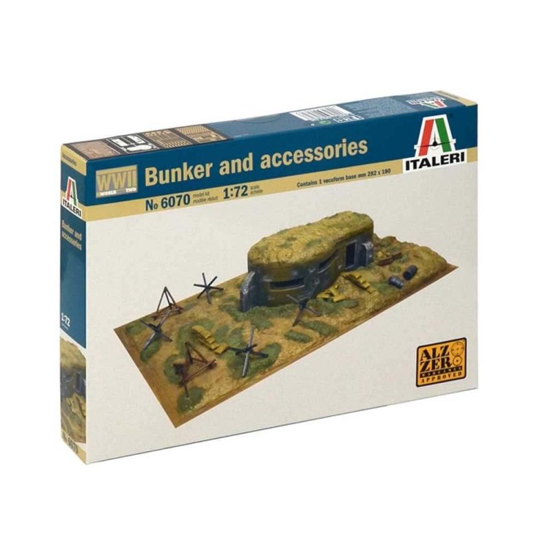 Italeri Bunkers & Accessories (1/72) 6070