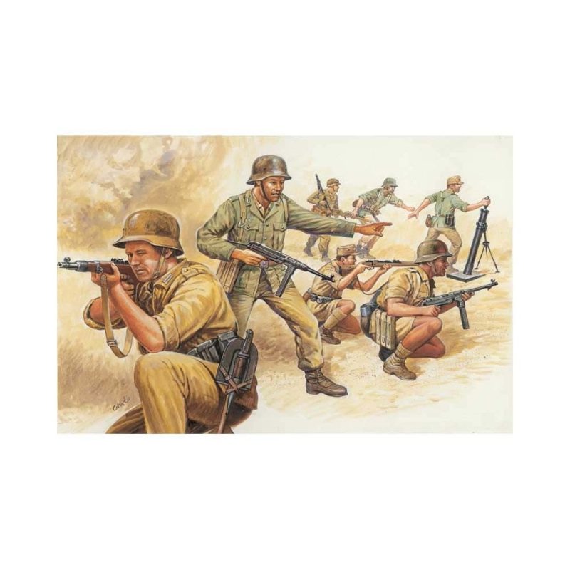 Italeri WWII German Afrika Corps (1/72) 6076